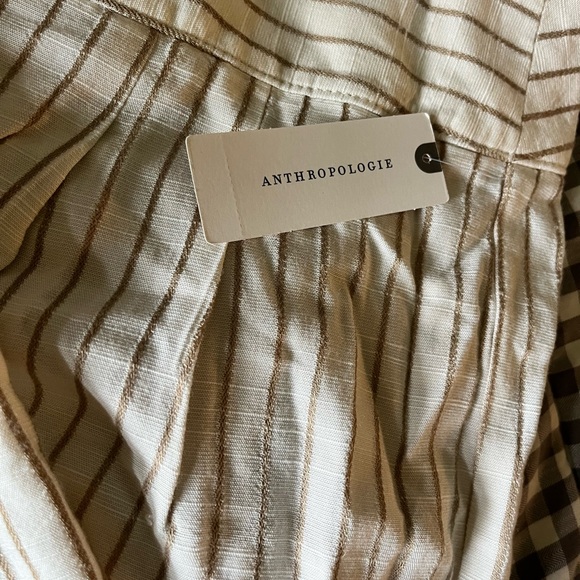 Anthro wide leg linen pant - Picture 3 of 8